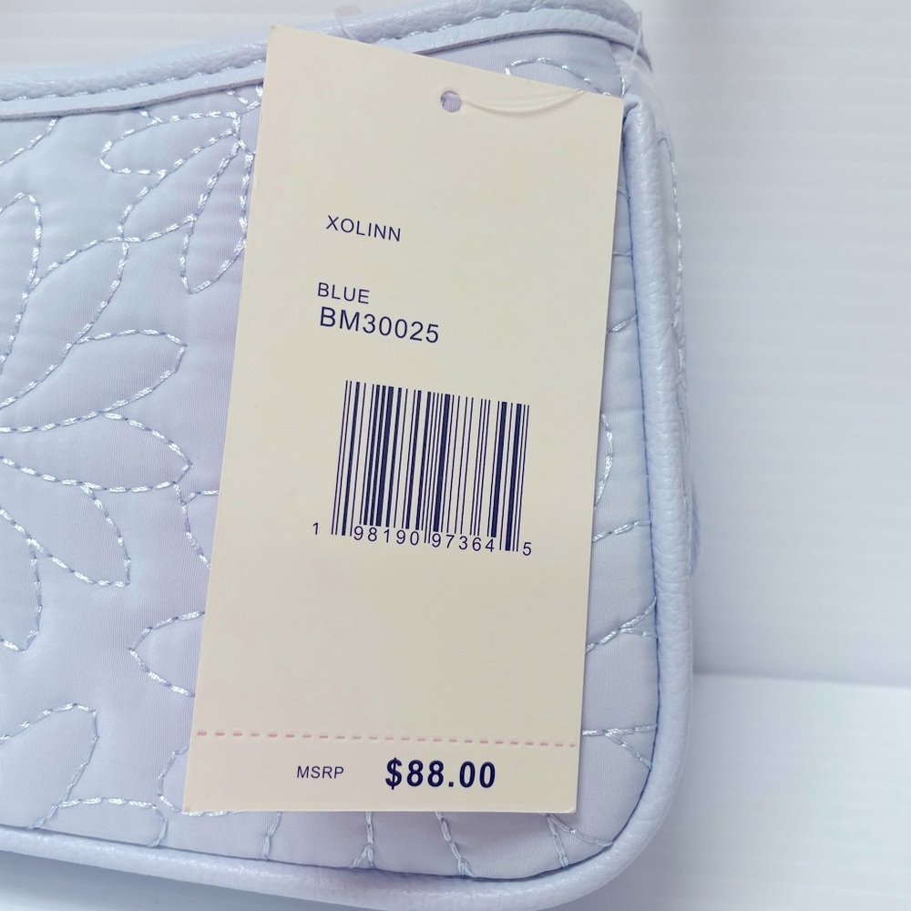 Betsey Johnson Quilted Floral Bag with Floral Bag Charms - Picture 6 of 8